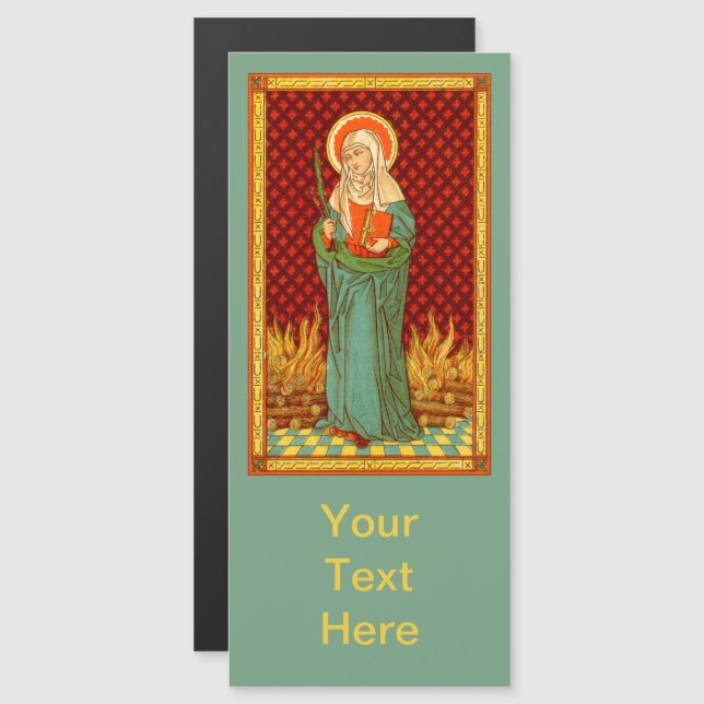 St. Apollonia (VVP 001) 4"x9" (Anverso/Reverso)