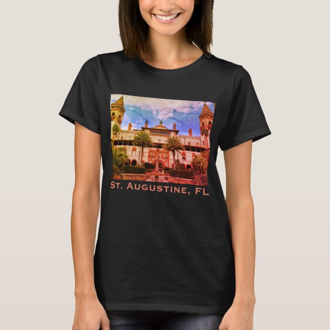 St. Augustine, FL - Camiseta Ponce de León (Anverso)