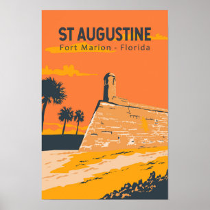 St Augustine Florida Viajes Arte Vintage