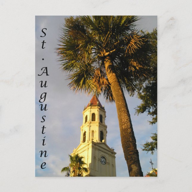St. Augustine, postal FL (Anverso)