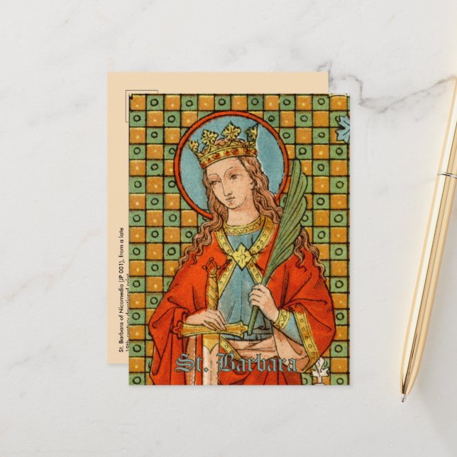 St. Barbara  (JP 01) Postal 1 (Anverso/Reverso In Situ)