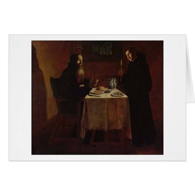 St. Benedicto que bendice St. Maur (Anverso (Horizontal))