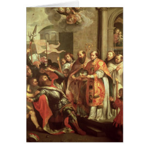 St Bernard de Clairvaux y del duque de Guillermo X