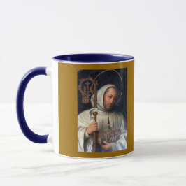 St Bernard de la taza de Clairvaux