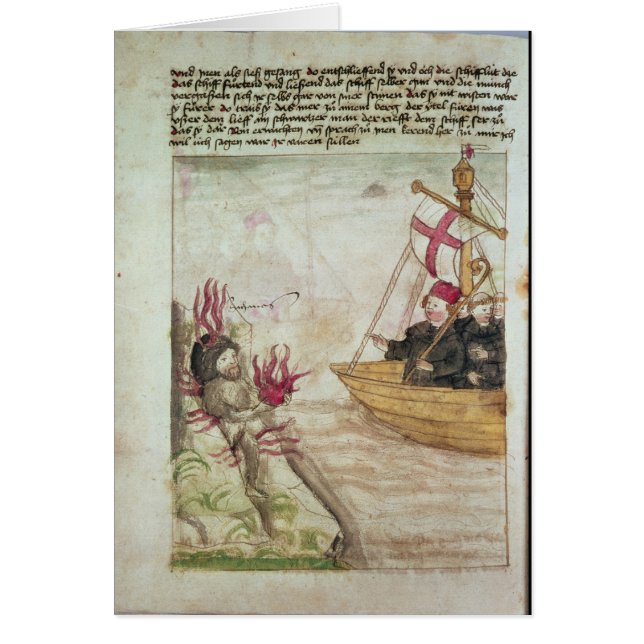 St. Brendan en su nave (Frente)