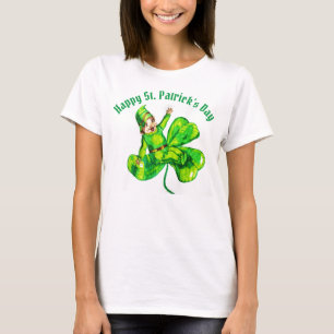ST. Camiseta LEPRECHAUN, EL DÍA DE PATRICK