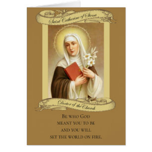 St. Catherine del médico de Siena de la iglesia
