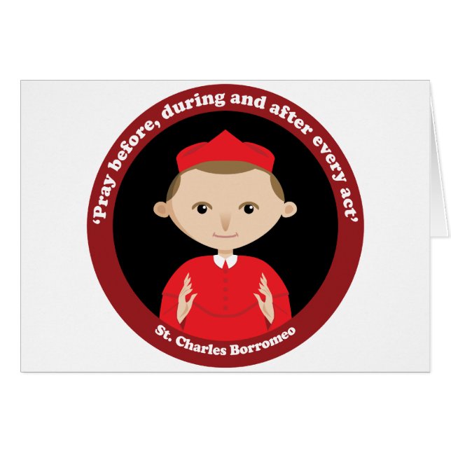 St. Charles Borromeo (Anverso (Horizontal))