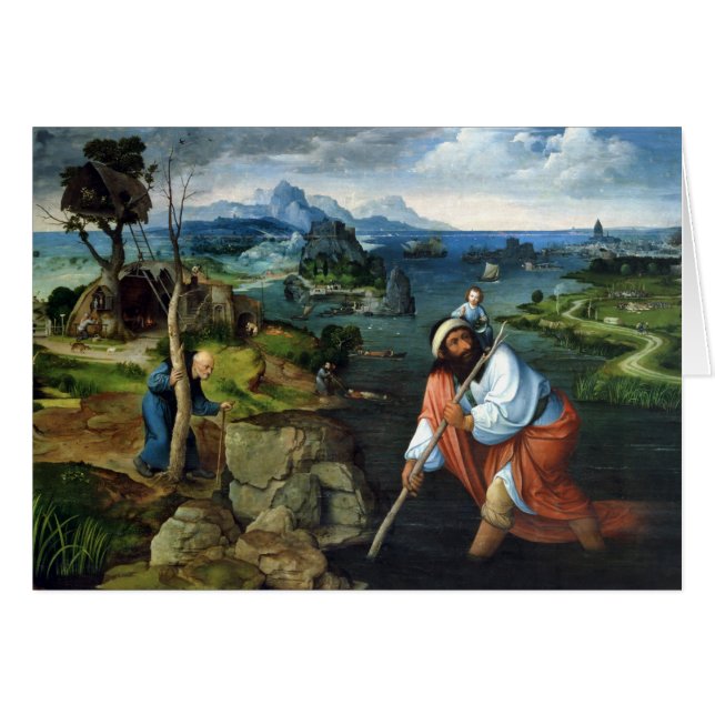 St Christopher (Anverso (Horizontal))