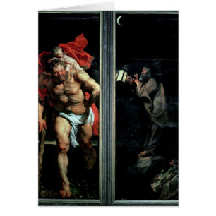 St Christopher y el ermitaño