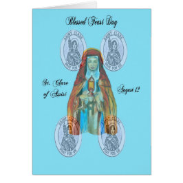 St. Clare del día de banquete de Assisi