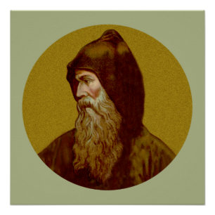 St. Cyril el monje (M 002) 20"x20" Poster 1