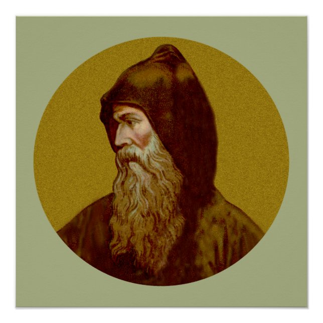 St. Cyril el monje (M 002) 20"x20" Poster 1 (Anverso)