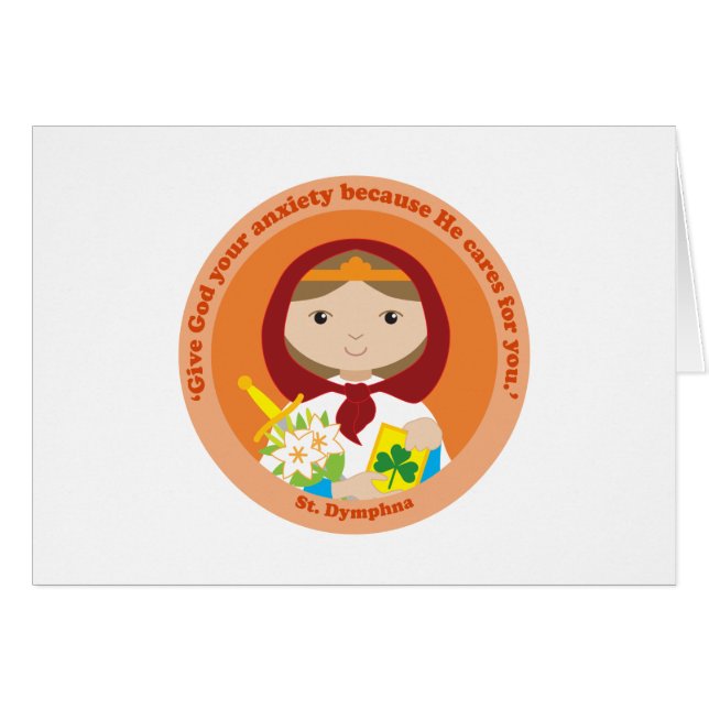 St. Dymphna (Anverso (Horizontal))