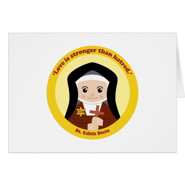 St. Edith Stein (Anverso (Horizontal))