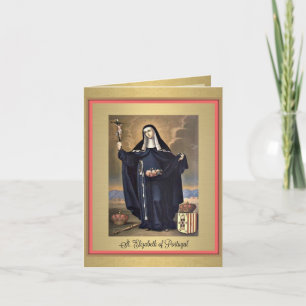 St. Elizabeth de la tarjeta de felicitación de