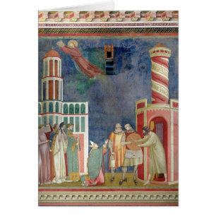 St Francis lanza al hereje, 1297-99