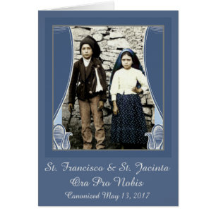 St. Francisco y St. Jacinta canonizada nuevamente