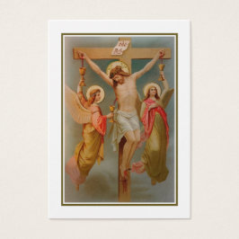 St. Gertrude Precious Blood Jesus Prayer Holy Card