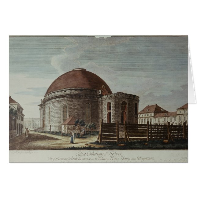 St. Hedwig, catedral, Berlín (Anverso (Horizontal))