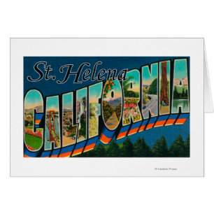 St. Helena, California - escenas grandes de la