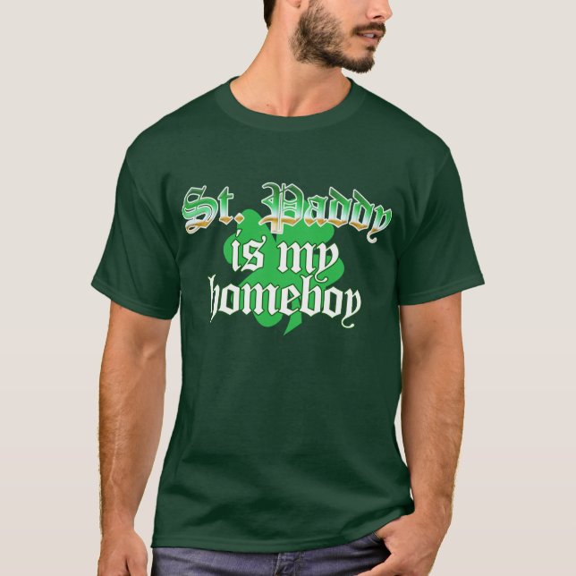 St. Homeboy del arroz, camiseta divertida del día (Anverso)