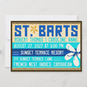 ST. Invitación de destino BARTS