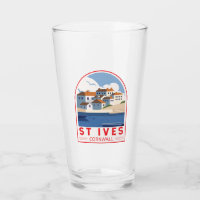 St Ives Cornwall England Retro Viaje Art Vintage