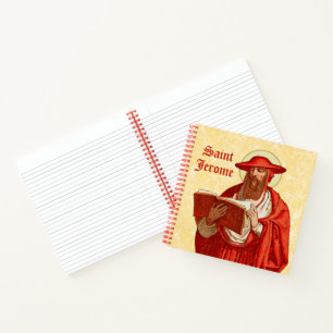 St. Jerome como cardenal con libro (P 004)