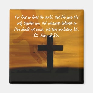 St. John 3,16. Imán