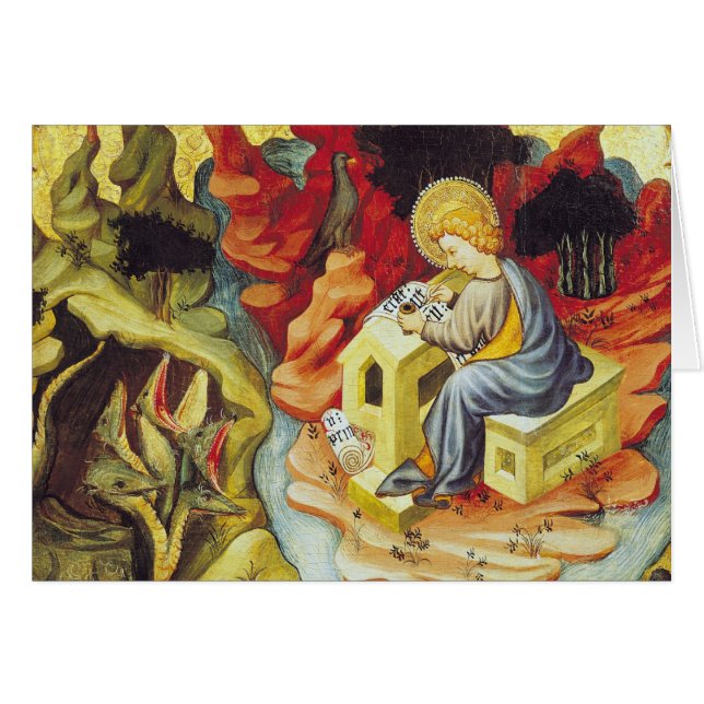 St. John en Patmos (Anverso (Horizontal))