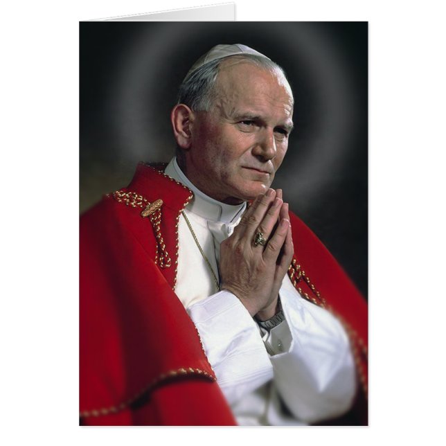 ST JOHN PAUL EN PRAYER (Frente)