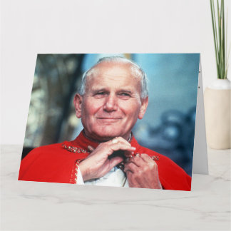 St. John Paulo II, tarjeta del rezo