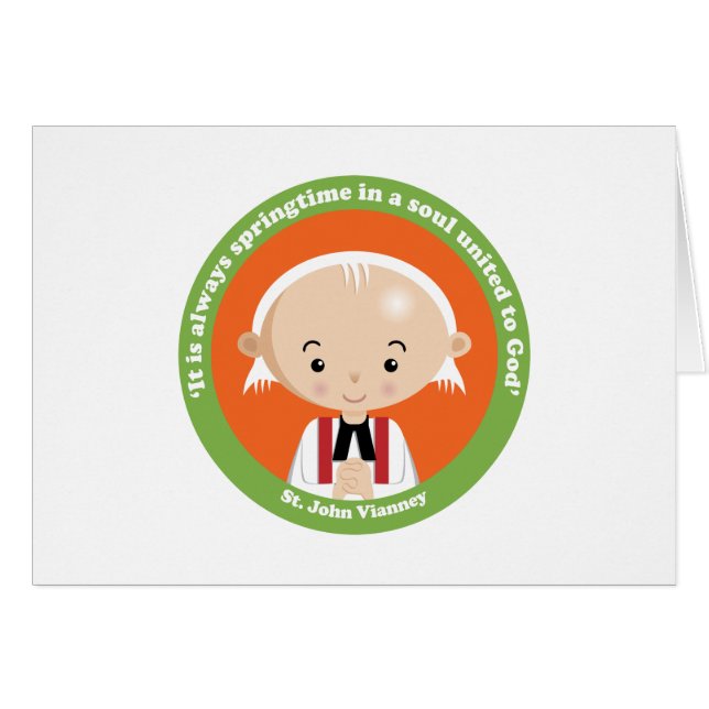 St. John Vianney (Anverso (Horizontal))