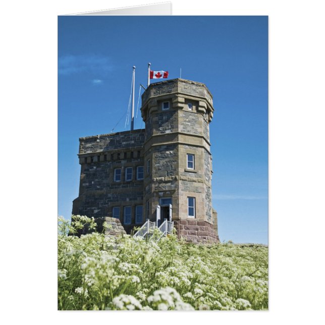 St. John's, Terranova, Canadá, Cabot Tower, (Frente)