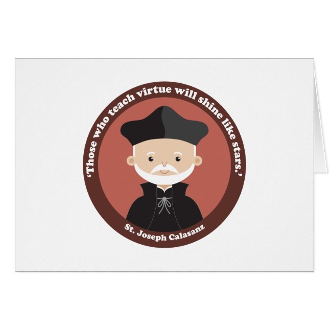 St. Joseph Calasanz (Anverso (Horizontal))