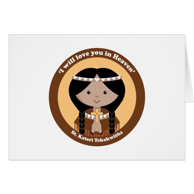 St. Kateri Tekakwitha (Anverso (Horizontal))