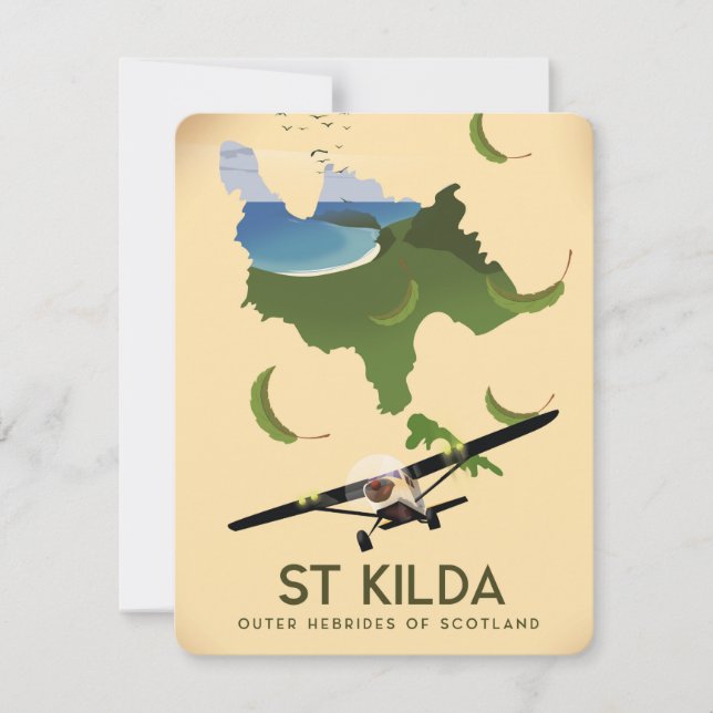 St Kilda, Hébridas Exteriores Escocia (Anverso)