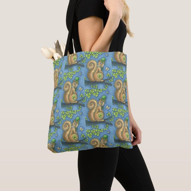 ST. LA BOLSA DE TOTE IRISH DEL DÍA DE PATRICK (Detalle)