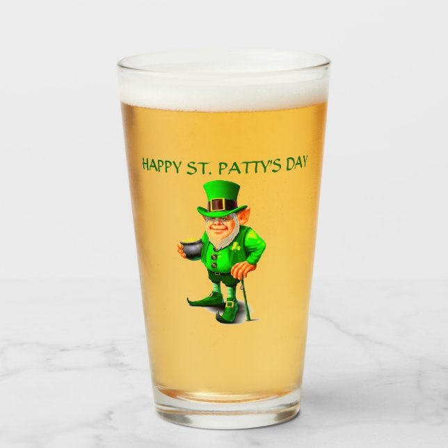 ST. LÁMPARA DE LEPRECHAUN DEL DÍA DE PATRICK (Anverso (lleno))