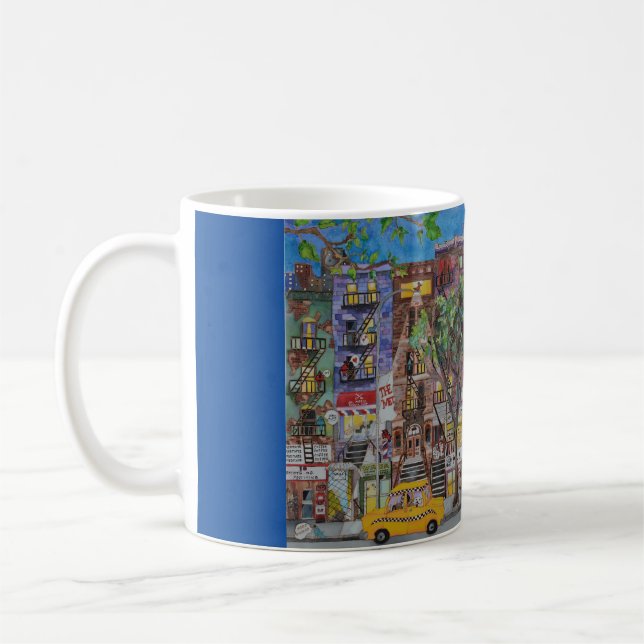 St. Las marcas colocan, taza de NYC (Izquierda)