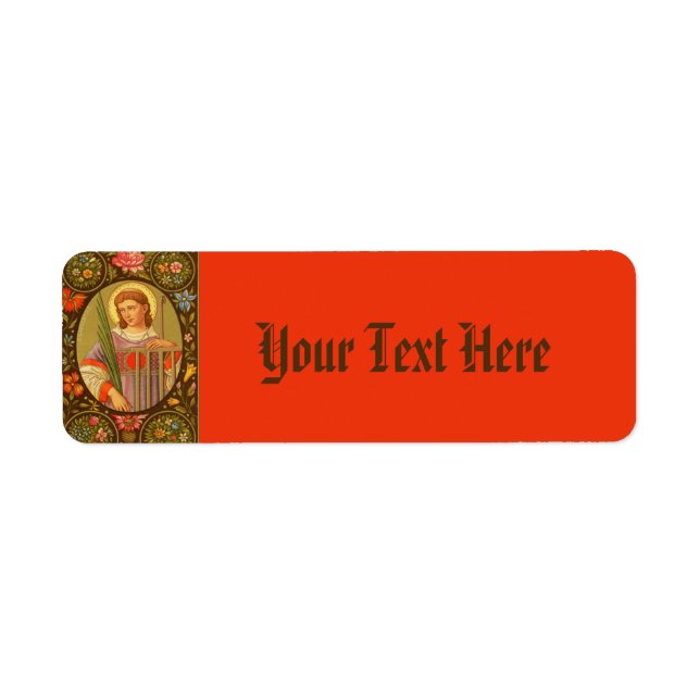 St. Lawrence (PM 04) Etiqueta estrecha de FBMP 4a (Frente)