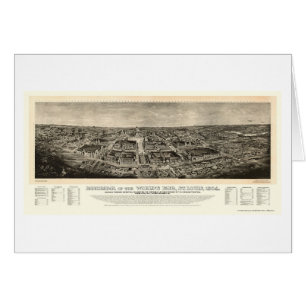 St. Louis, mapa panorámico de la feria de mundo