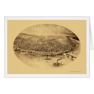 St. Louis, mapa panorámico del MES - 1897