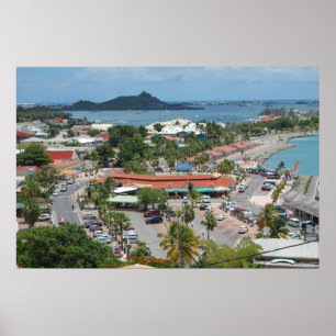 St. Maarten - Impresión de Posters de Marigot Bay