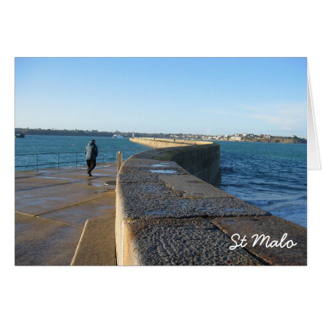 St Malo, Francia (Anverso (Horizontal))