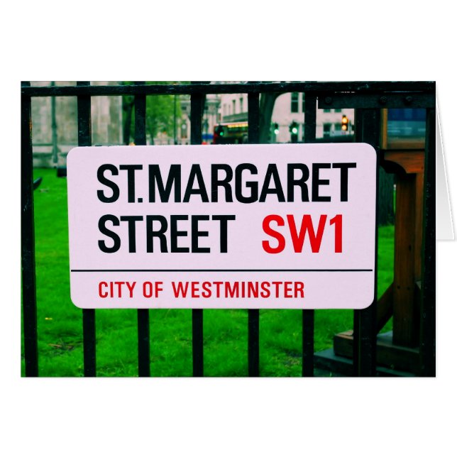 St. Margaret Street - Westminster (Anverso (Horizontal))
