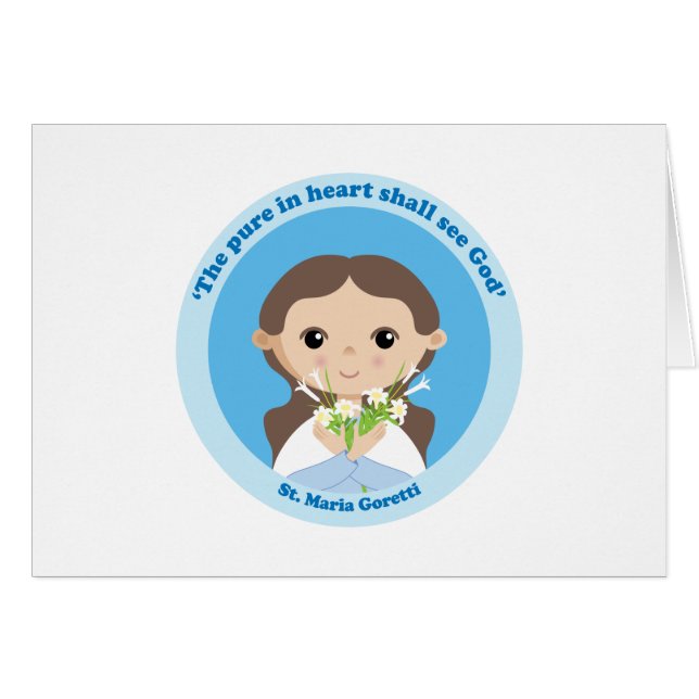 St. Maria Goretti (Anverso (Horizontal))