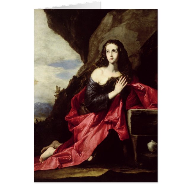 St Mary Magdalena o St. Thais en el desierto (Frente)