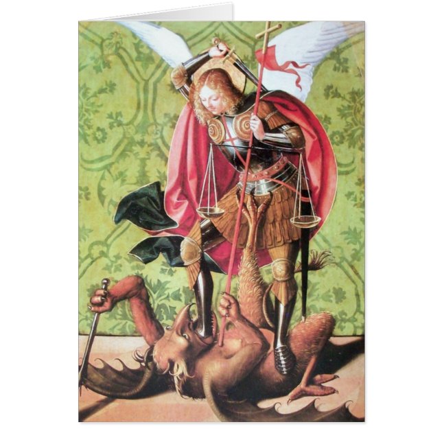 ST. MICHAEL, DRAGON Y JUSTICIA (Frente)